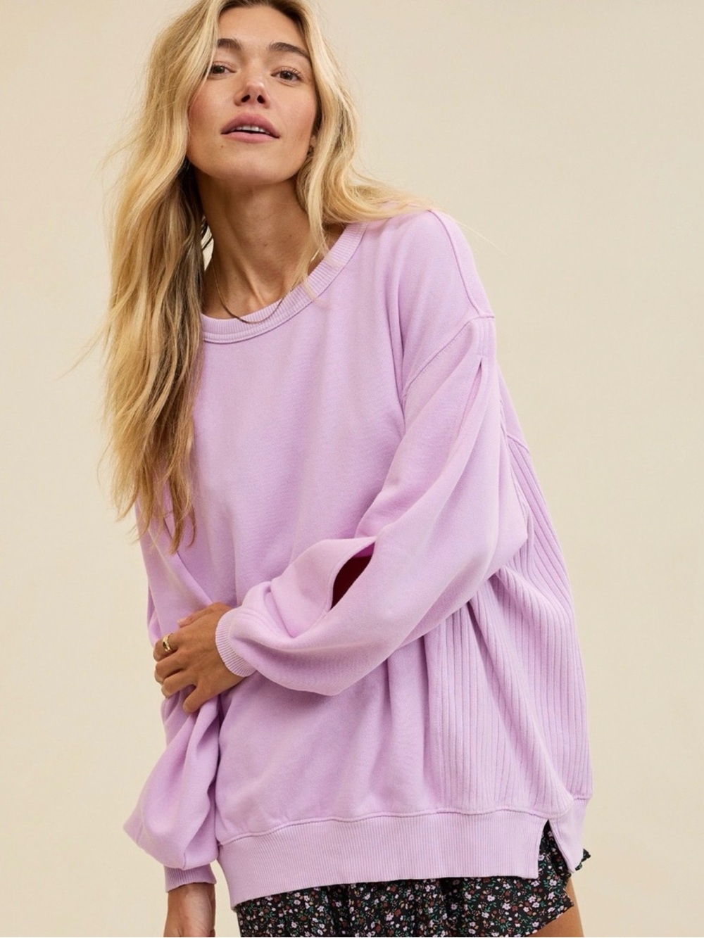 Aerie très chic keyhole sweatshirt